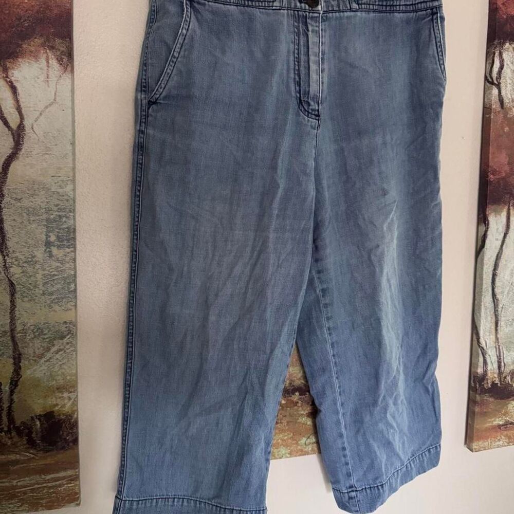 Petite-sophisticate Women's Blue and Navy Trousers